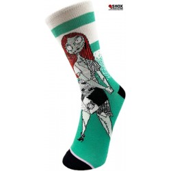 Sally Nightmare Before Christmas Teal Socks