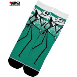 Jack Nightmare Before Christmas Teal Socks