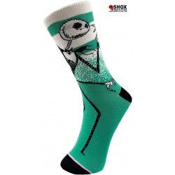 Jack Nightmare Before Christmas Teal Socks