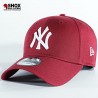 3930 Bordeaux/white NY cap