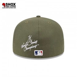 59Fifty L.A. Dodgers World Series Special Edition Olive