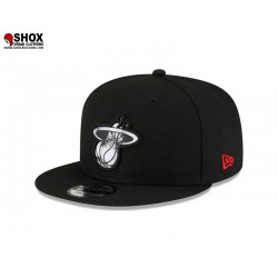 59Fifty NBA Miami Heat Logo Print Black