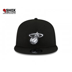 59Fifty NBA Miami Heat Logo Print Black