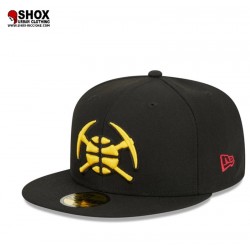 59Fifty NBA Denver Nuggets Logo Black