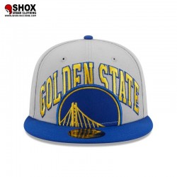 59Fifty NBA Golden State Warriors Logo Big Logo Grey