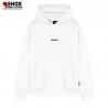 Ribs Coral Hoodie White