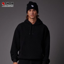 Monogram Interlock Hoodie Black