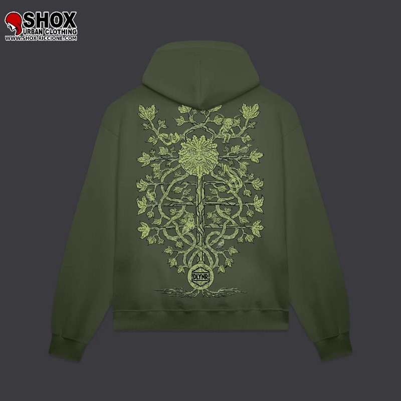 The Green Man Hoodie Forest Night