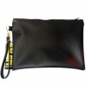 Sbam Smile White Pochette Black Ecopelle