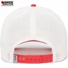 Beware Micro Velvet Edition White/Red Trucker