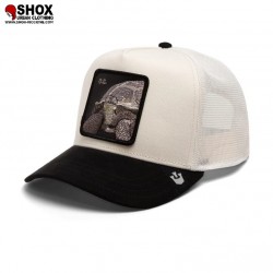 O.G. Micro Velvet Edition White/Black Trucker