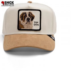 Top Dog Micro Velvet Edition White/Beige Trucker