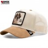 Top Dog Micro Velvet Edition White/Beige Trucker