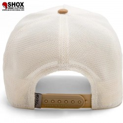 Top Dog Micro Velvet Edition White/Beige Trucker