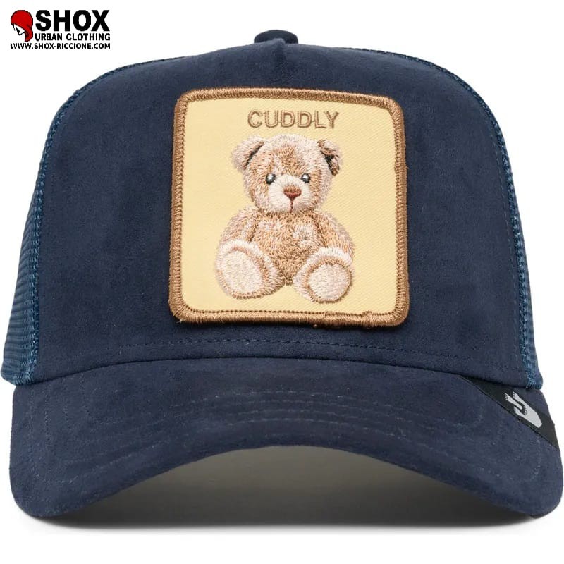 Cuddly Micro Velvet Edition Navy Trucker