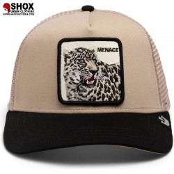 Menace Jaguar Beige/Black Trucker