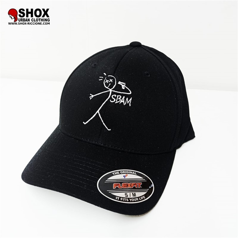 Sbam Shot Black/Grey Flexfit 39Thirty