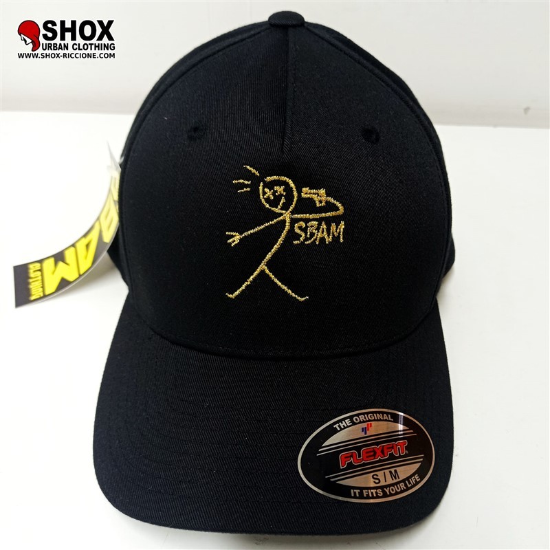 Sbam Shot Black/Gold Edition Flexfit