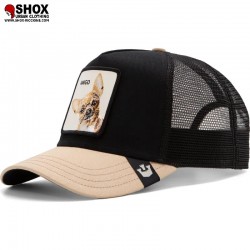 Amigo Chihuahua Black/Beige Trucker