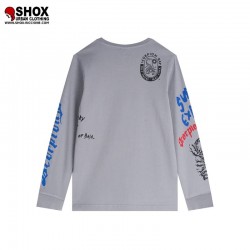 JUNIOR Long Sleeve Surf Grey