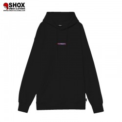 Ribs Gradient Black Hoodie