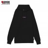 Ribs Gradient Black Hoodie