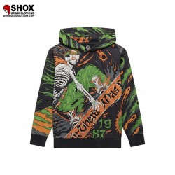 JUNIOR Skullboarder Hoodie Allover