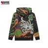 JUNIOR Skullboarder Hoodie Allover