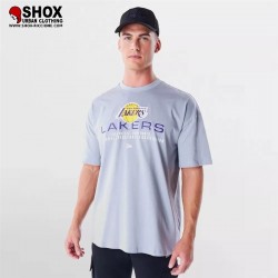 copy of Lakers Big Logo Black Tee