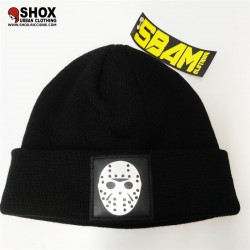 Sbam Jason Friday 13TH Black/White Beanie