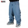 Baggy  Denim Light Carpenter Pant Rasta