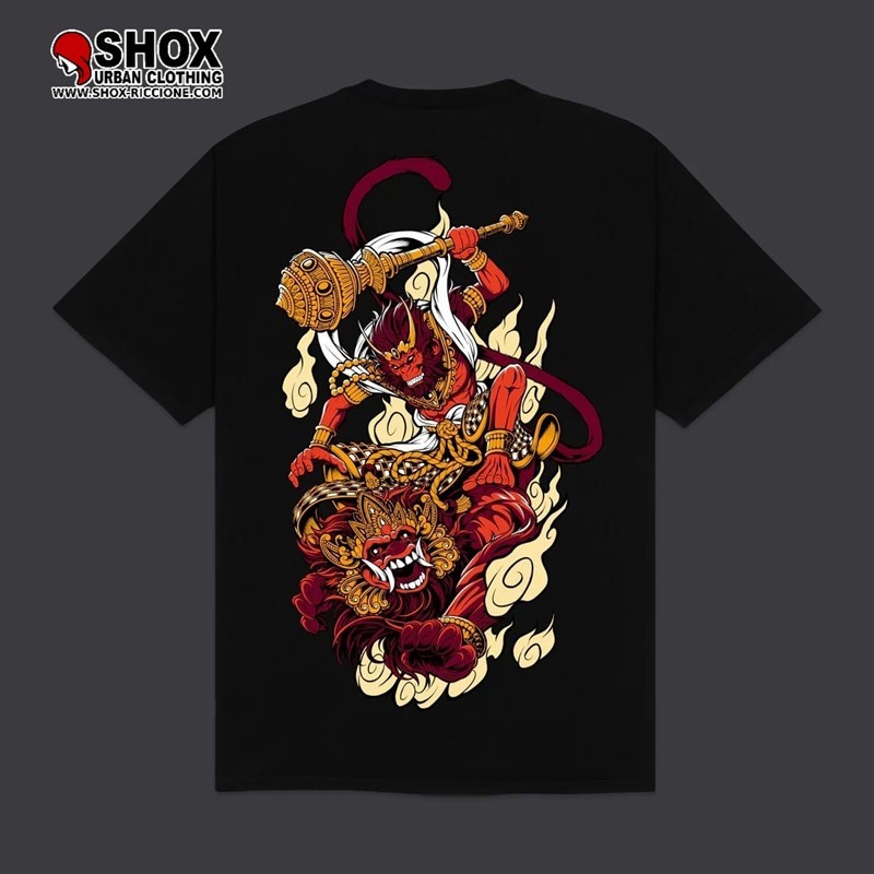 Hanuman Tee Black