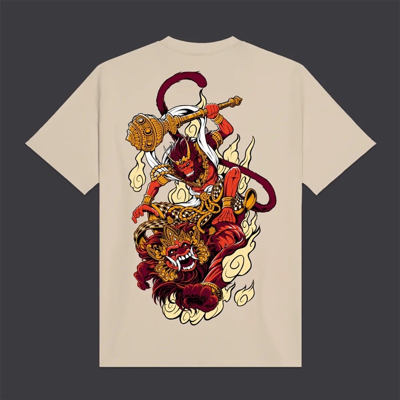 Hanuman Tee Beige