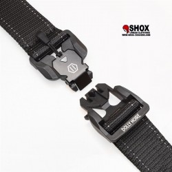 Magnet Buckle Belt, Dolly, fibbia di metallo con sistema di apertura magnetico