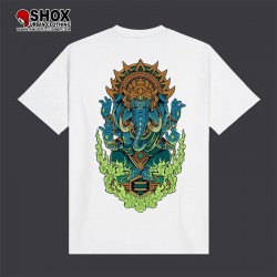 Ganesha Tee White