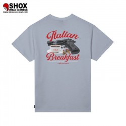 Breakfast Tee Ice-Grey