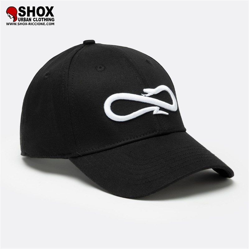 Logo Snapback Black/White