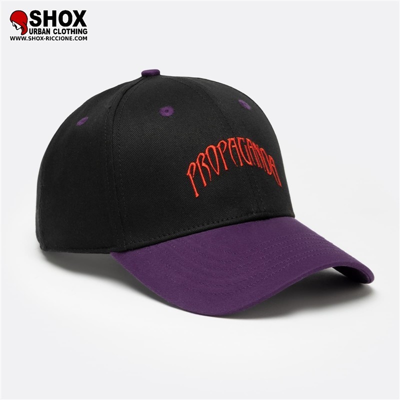 Triangle Snapback Black/Purple