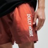 Thermo Reactive Swimshort Bordeaux/Orange, costume da bagno con tessuto reattivo al calore: da bordeaux passa a arancio