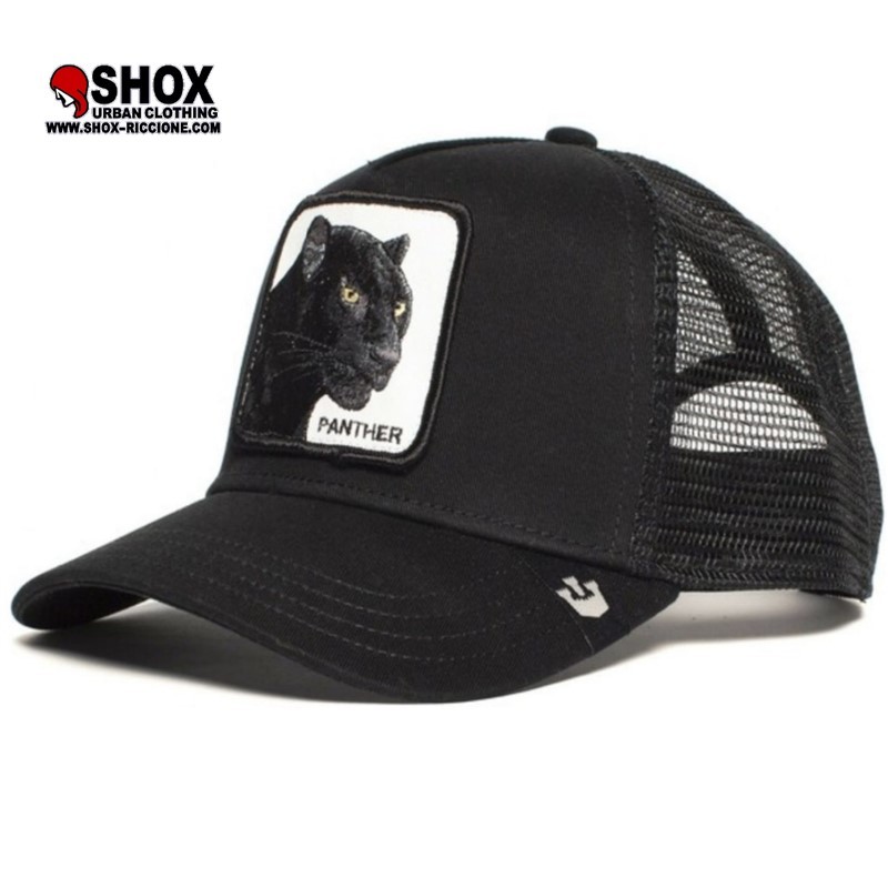 Panther Black Trucker