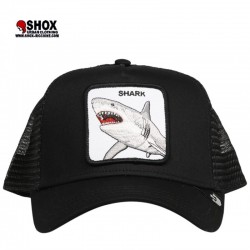 Shark black Trucker