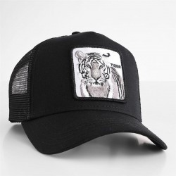 White Tiger black Trucker