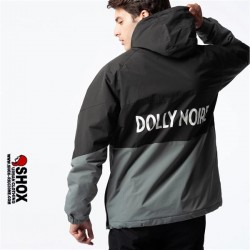 Anorak Jacket black grey Dolly