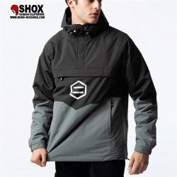 Anorak Jacket black grey Dolly