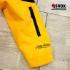 Anorak black yellow halfzip 7 pockets Dolly