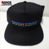 Snapback Logo Tricolor, cappello regolabile , visiera piatta, con ricamo frontale 3D