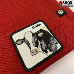 Cash Red Beanie