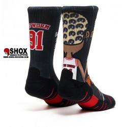 NBA Socks Worm nero