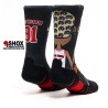 NBA Socks Worm nero