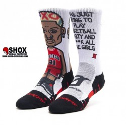 NBA Socks Worm Bianco